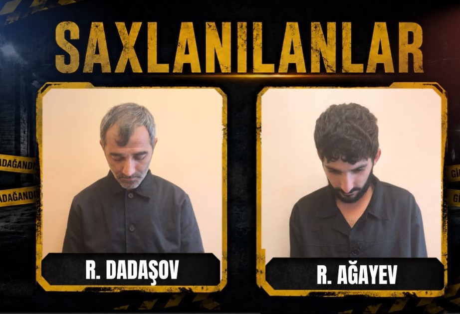 Göyçayda silsilə oğurluqlar edən qohumlar saxlanılıblar