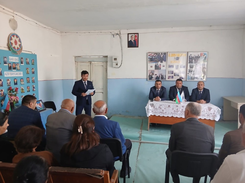 YAP-ın VIII Qurultayının hədəfləri Ağdaş rayonunda geniş müzakirə olunub