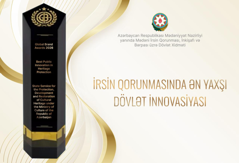 Azərbaycan mədəni irs sahəsində qlobal innovasiya liderləri sırasında yer alıb
